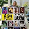 Joan Jett & The Blackhearts Quilt Blanket  Quilt